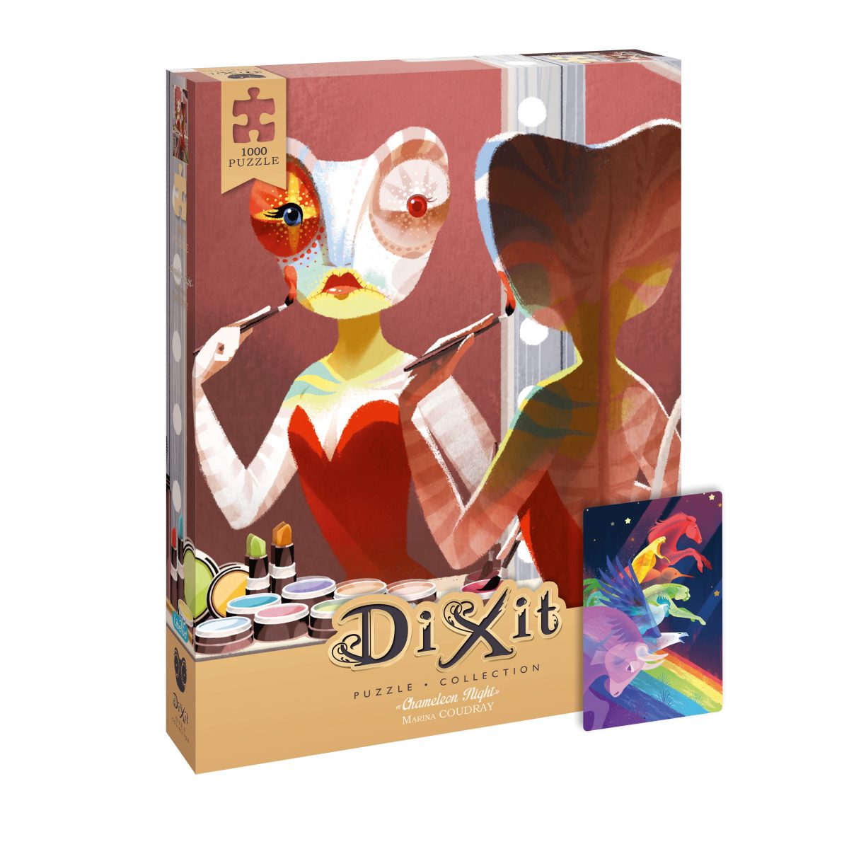 Noć kameleona Puzzle 1000 kom – DIXIT