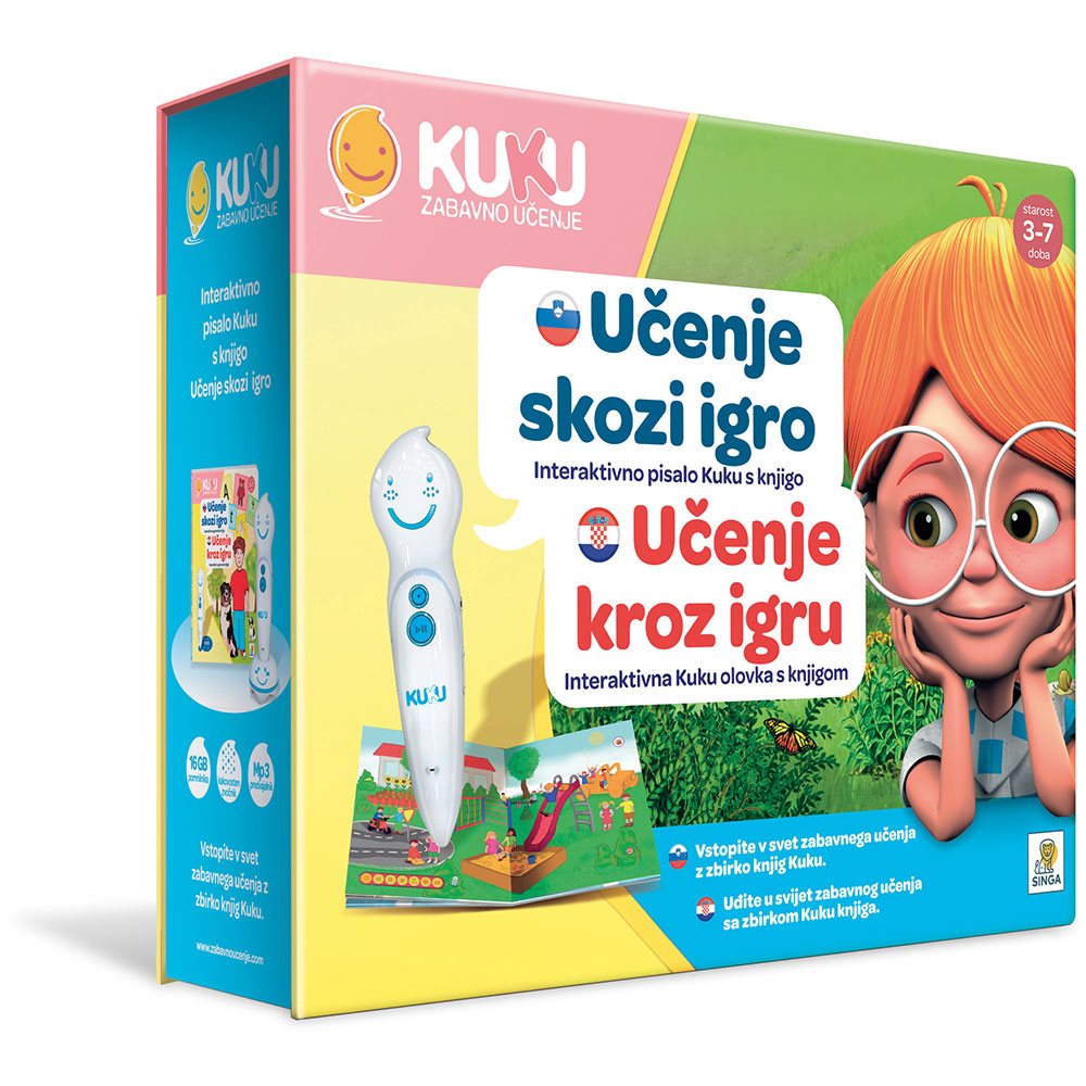 Interaktivna Kuku olovka s knjigom - Učenje kroz igru