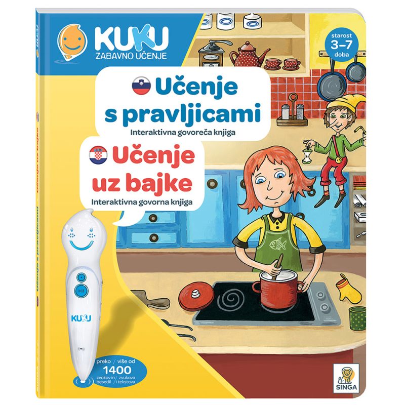 481023-751533 Interaktivna Kuku olovka s knjigom - Učenje uz bajke
