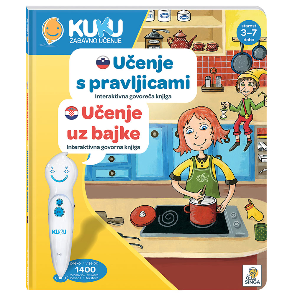 481023-751533 Interaktivna Kuku olovka s knjigom - Učenje uz bajke
