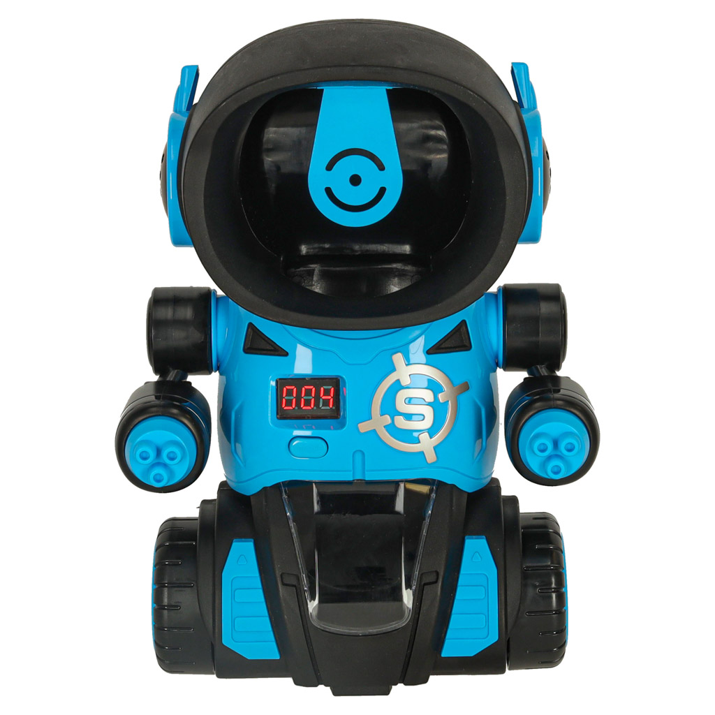 Gladni robot mete pucanje arkadna igra set pištolj + loptice