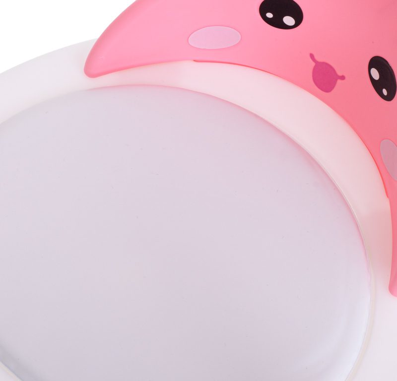 Hranilica i stol za igru rozi