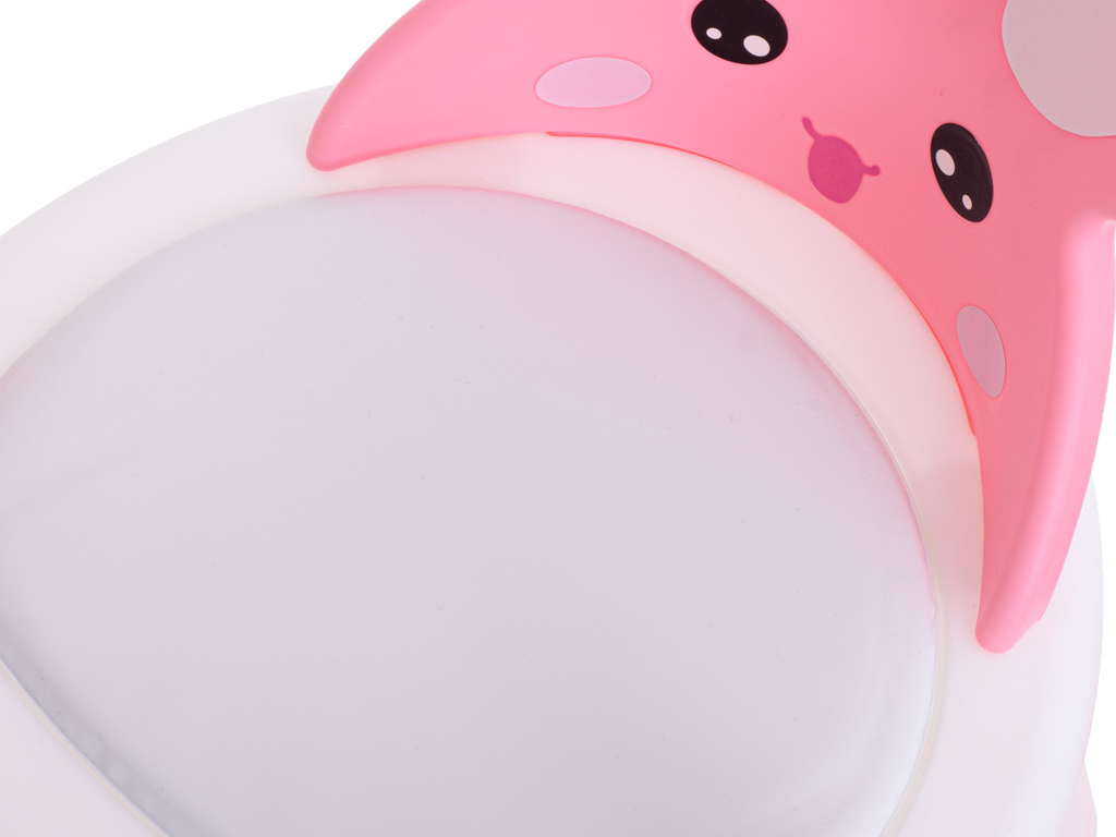 Hranilica i stol za igru rozi