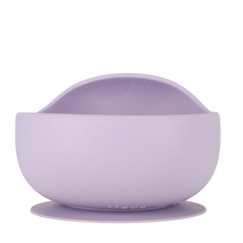 Silikonske posude za djecu 9 elemenata ljubičaste