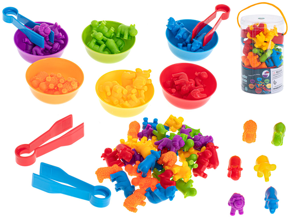 SAFARI ŽIVOTINJE UČE BROJATI MONTESSORI 36EL.