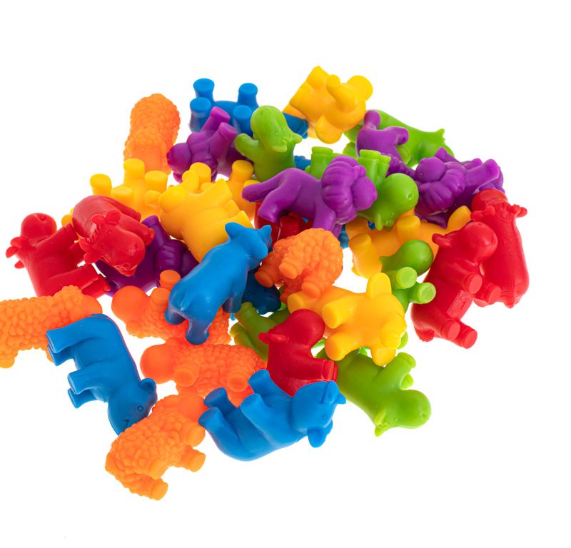 SAFARI ŽIVOTINJE UČE BROJATI MONTESSORI 36EL.