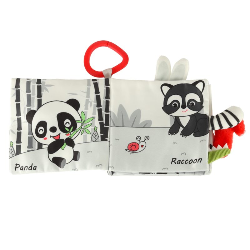 Senzorna knjiga meki životinjski repovi sova