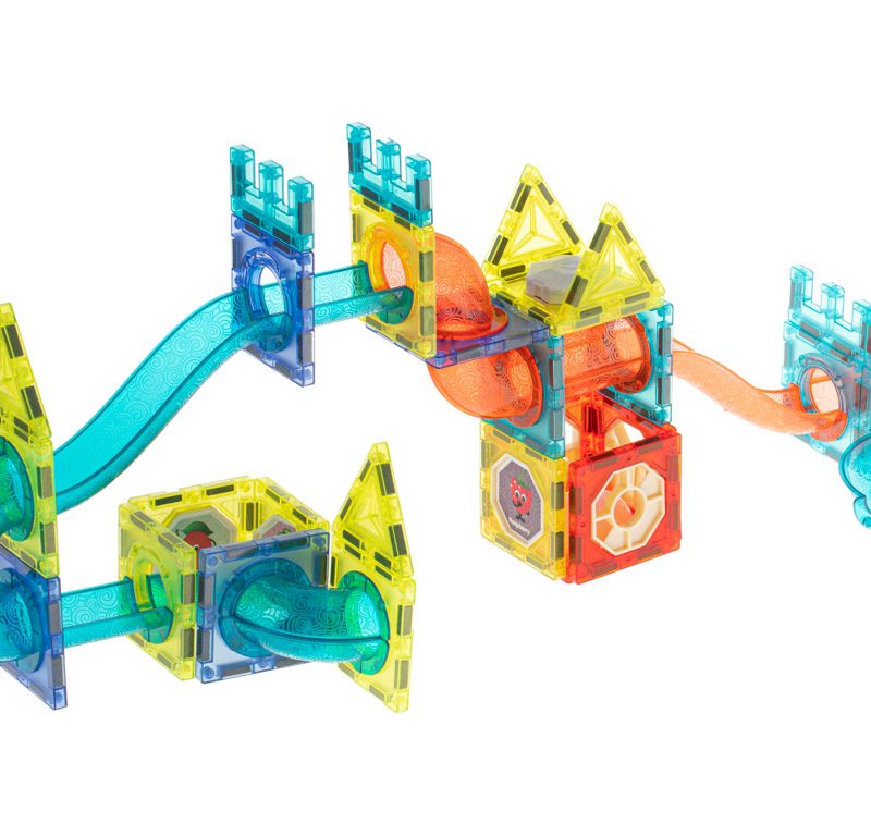 Magnetni blokovi - kugla - staza svijetleća 75 elemenata