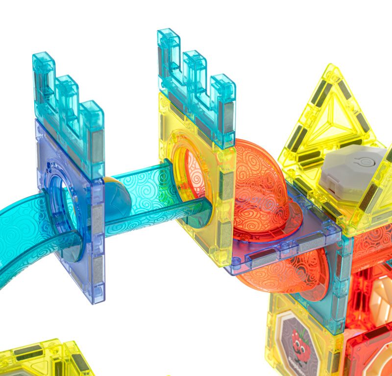 Magnetni blokovi - kugla - staza svijetleća 75 elemenata