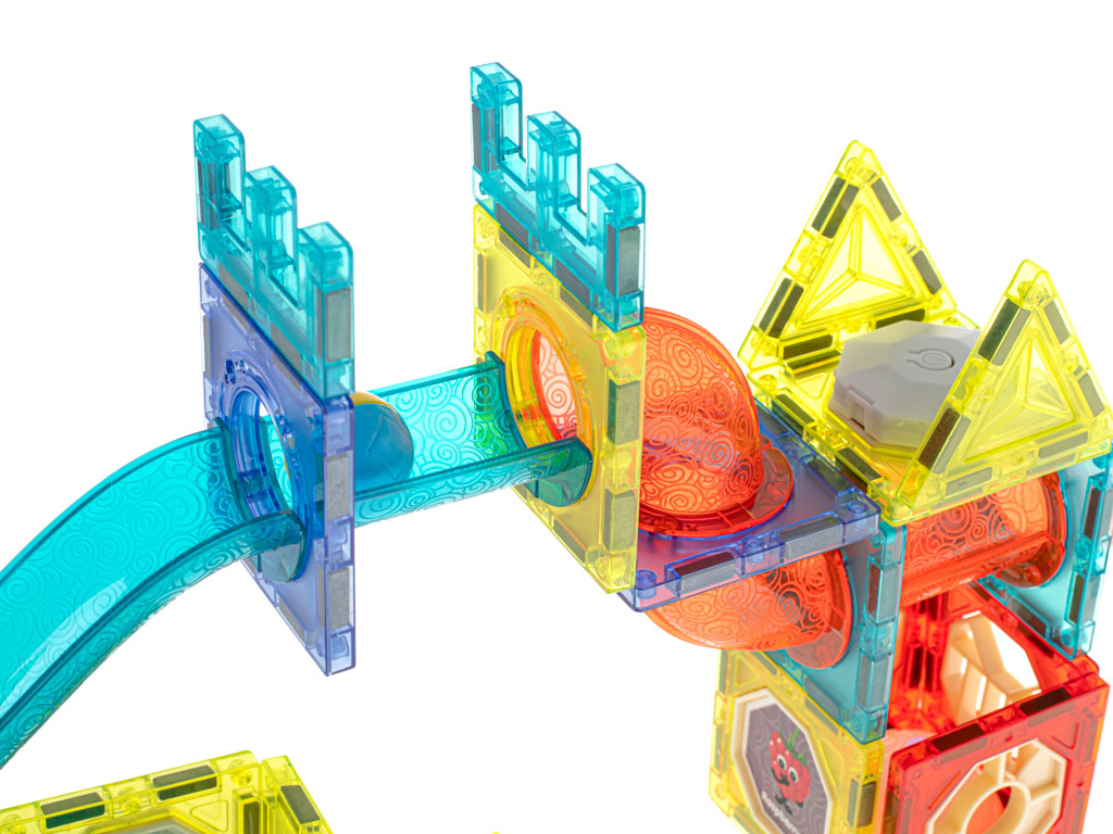 Magnetni blokovi - kugla - staza svijetleća 75 elemenata