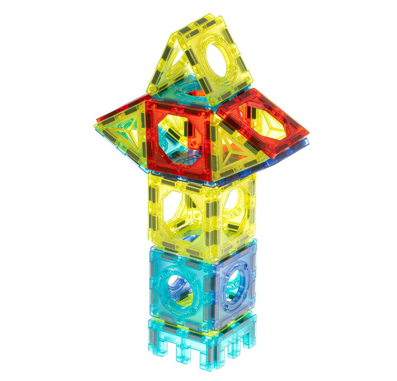 Magnetni blokovi - kugla - staza svijetleća 75 elemenata