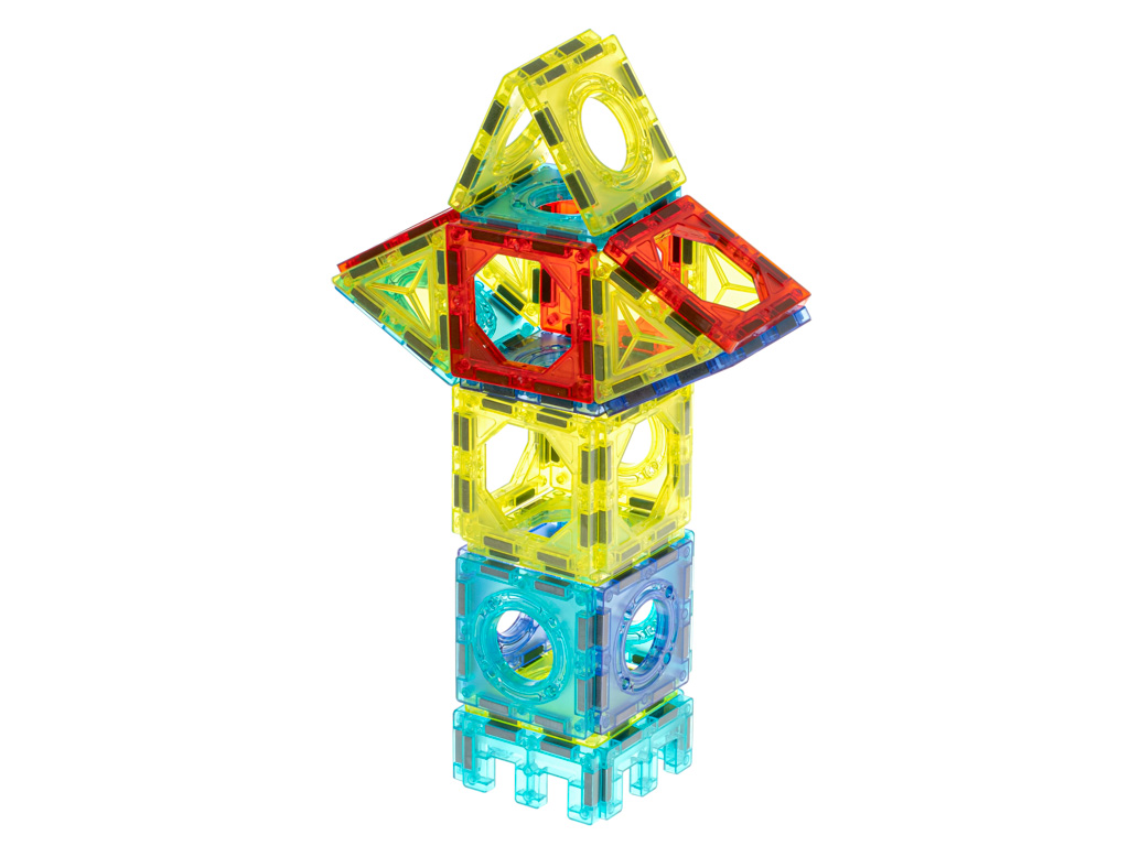 Magnetni blokovi - kugla - staza svijetleća 75 elemenata