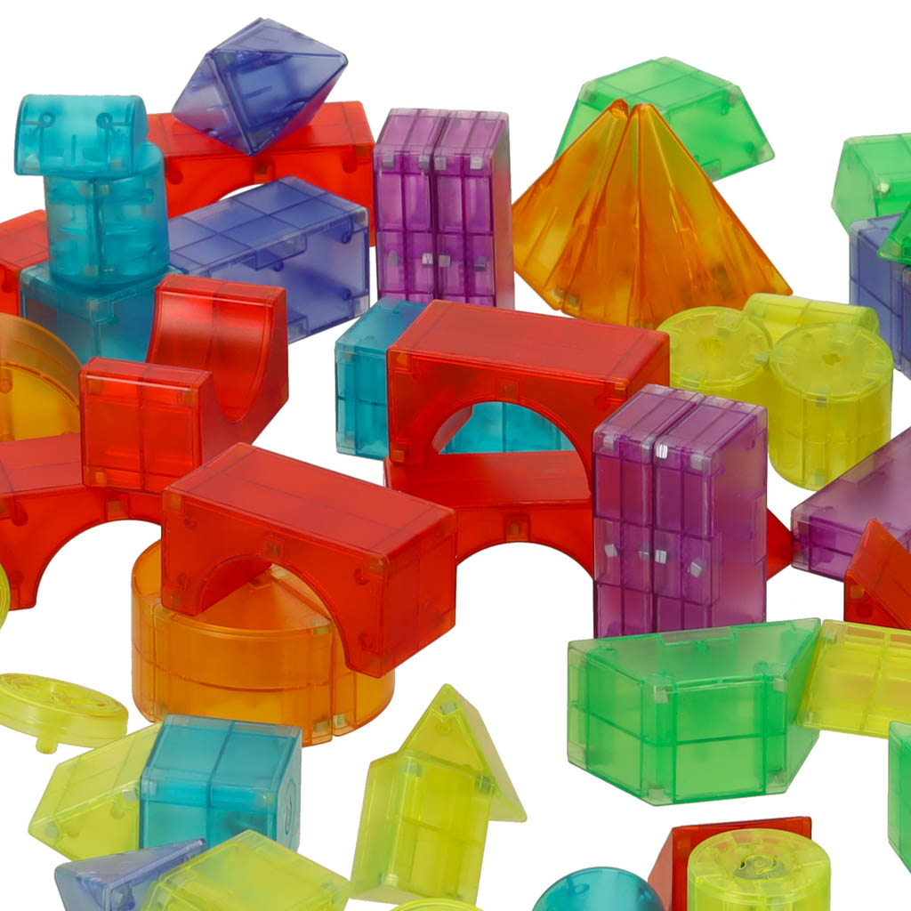 Svjetleći magnetni 3D blokovi 34 elementa