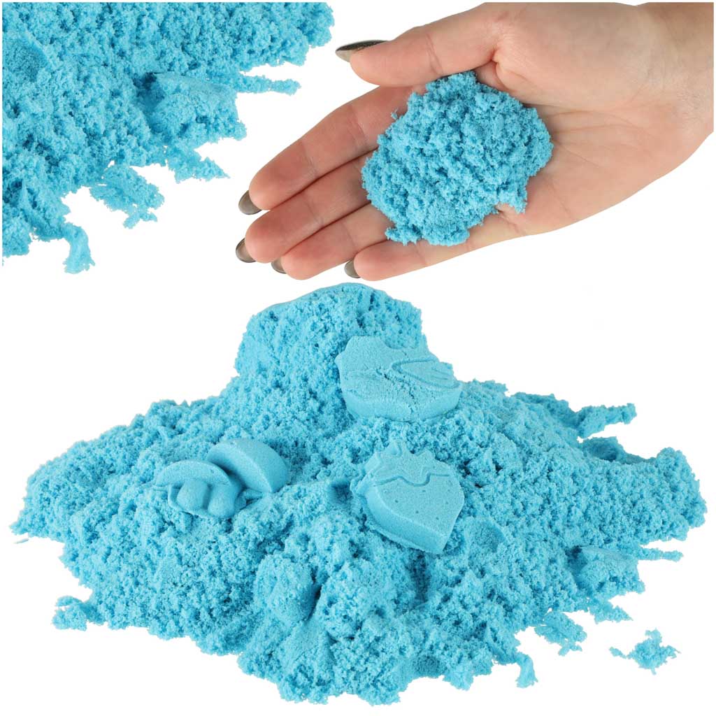 Kinetic-sand-1kg-in-a-bag-blue-145050 Kinetički pijesak za djecu u vrećici 1kg - PLAVI