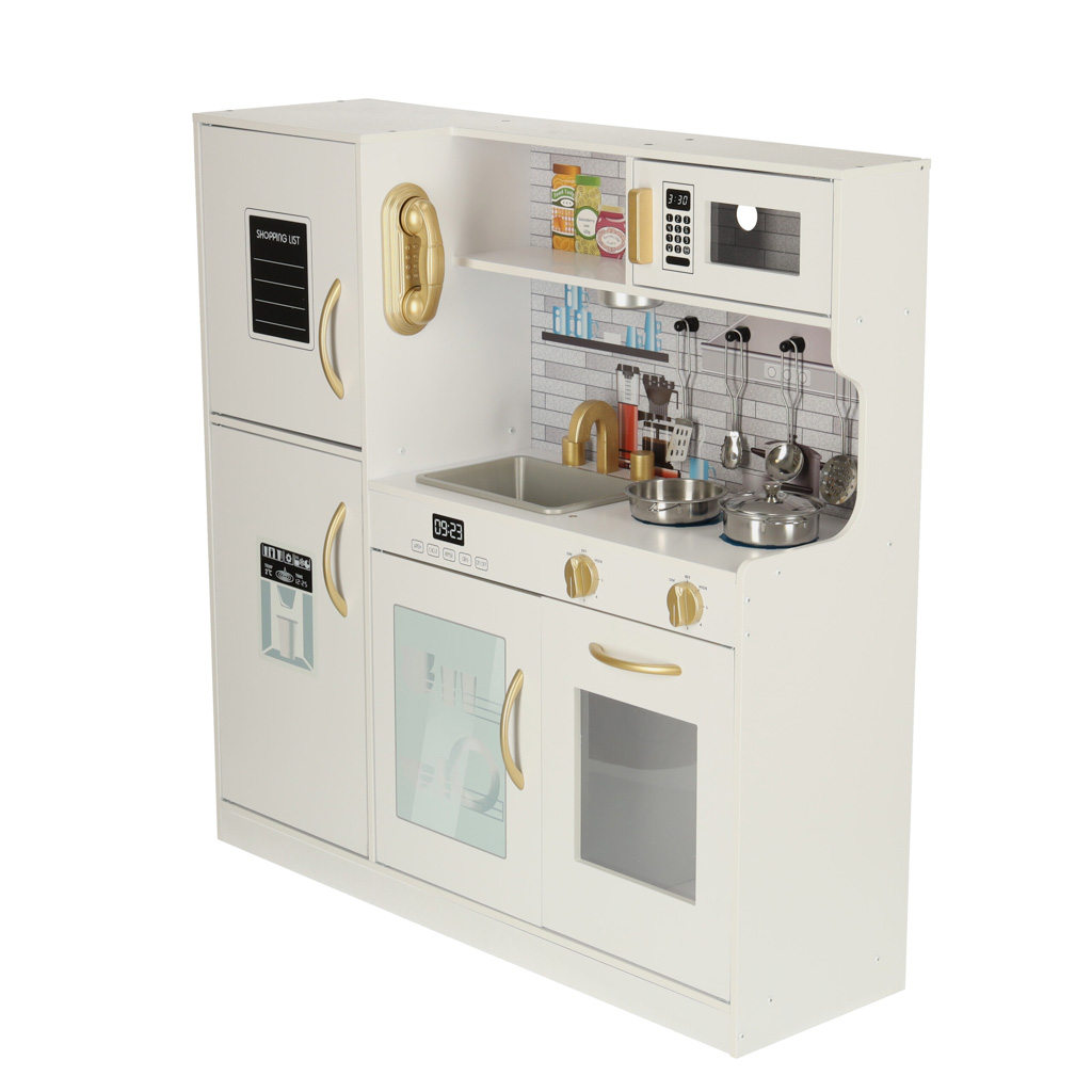 Wooden-kitchen-for-children-with-refrigerator-139667 Drvena kuhinja za djecu s hladnjakom