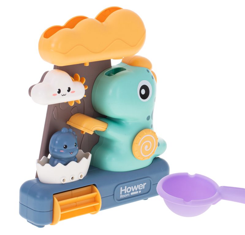 Tuš igračka za kupanje s kolutom dinosaura