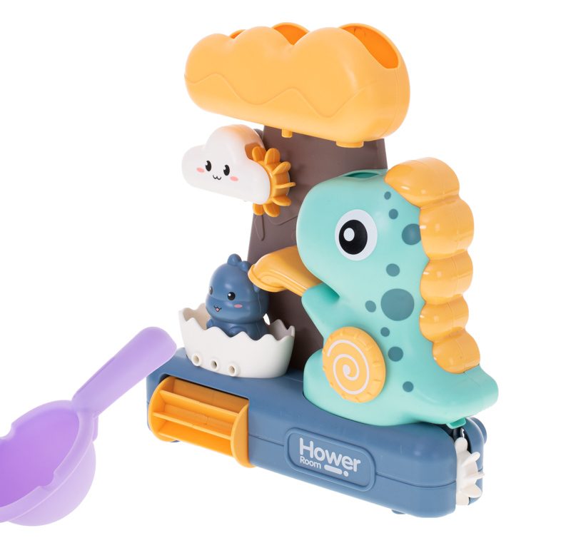 Tuš igračka za kupanje s kolutom dinosaura