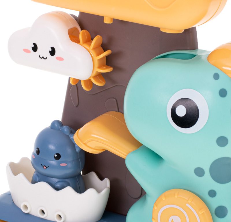 Tuš igračka za kupanje s kolutom dinosaura