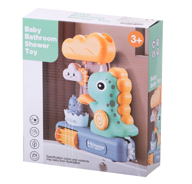 Tuš igračka za kupanje s kolutom dinosaura