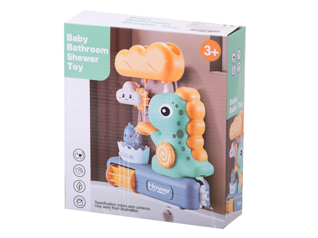 Tuš igračka za kupanje s kolutom dinosaura