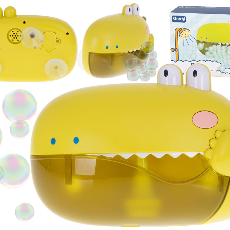 Generator mjehurića za kupanje pjena igračka krokodil