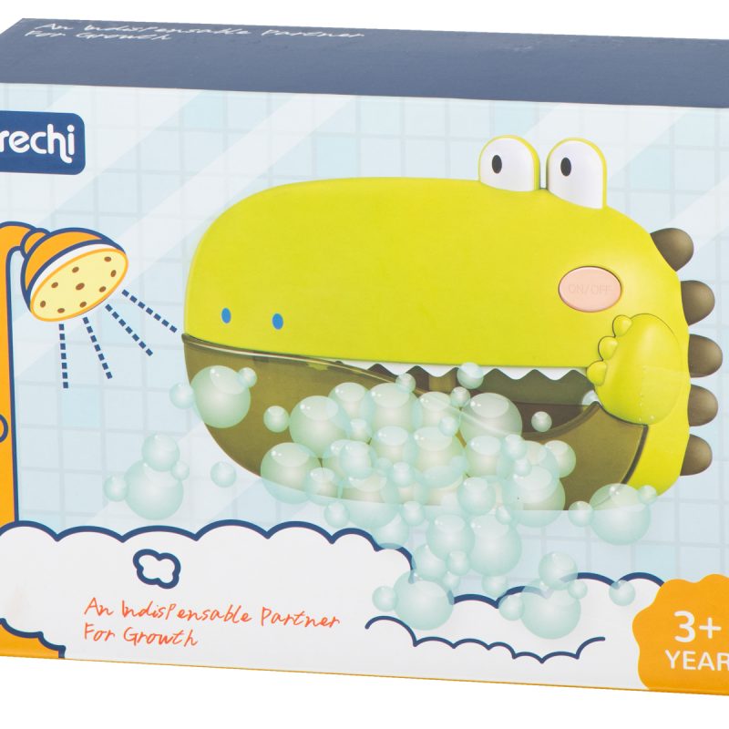 Generator mjehurića za kupanje pjena igračka krokodil