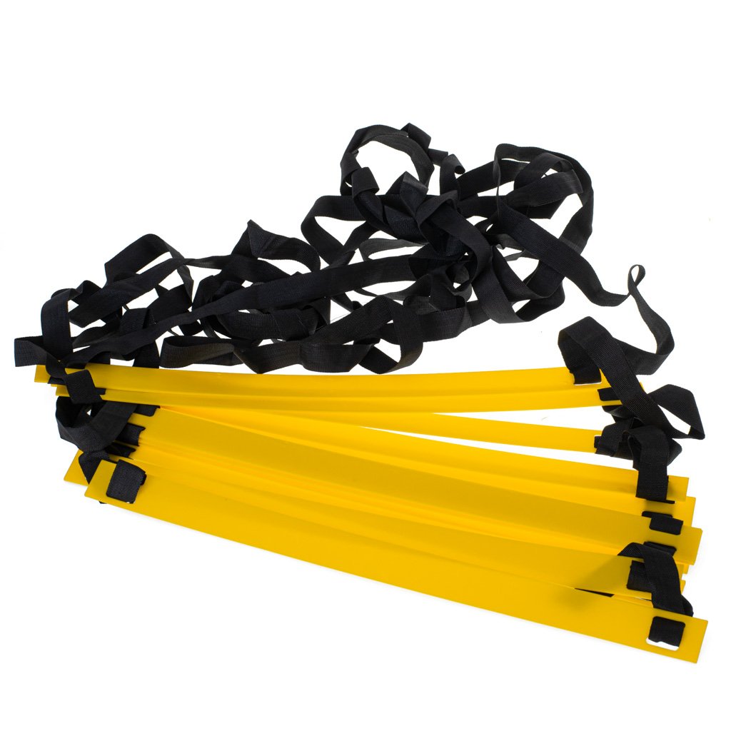 Ljestve za gimnastičke vježbe žute