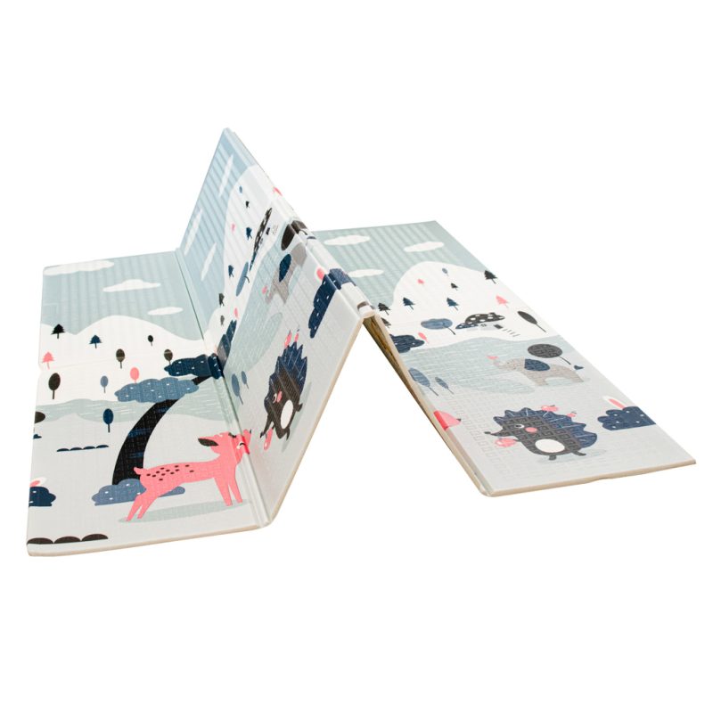 Edukativna prostirka za djecu cesta/šuma 177x158x0,8cm