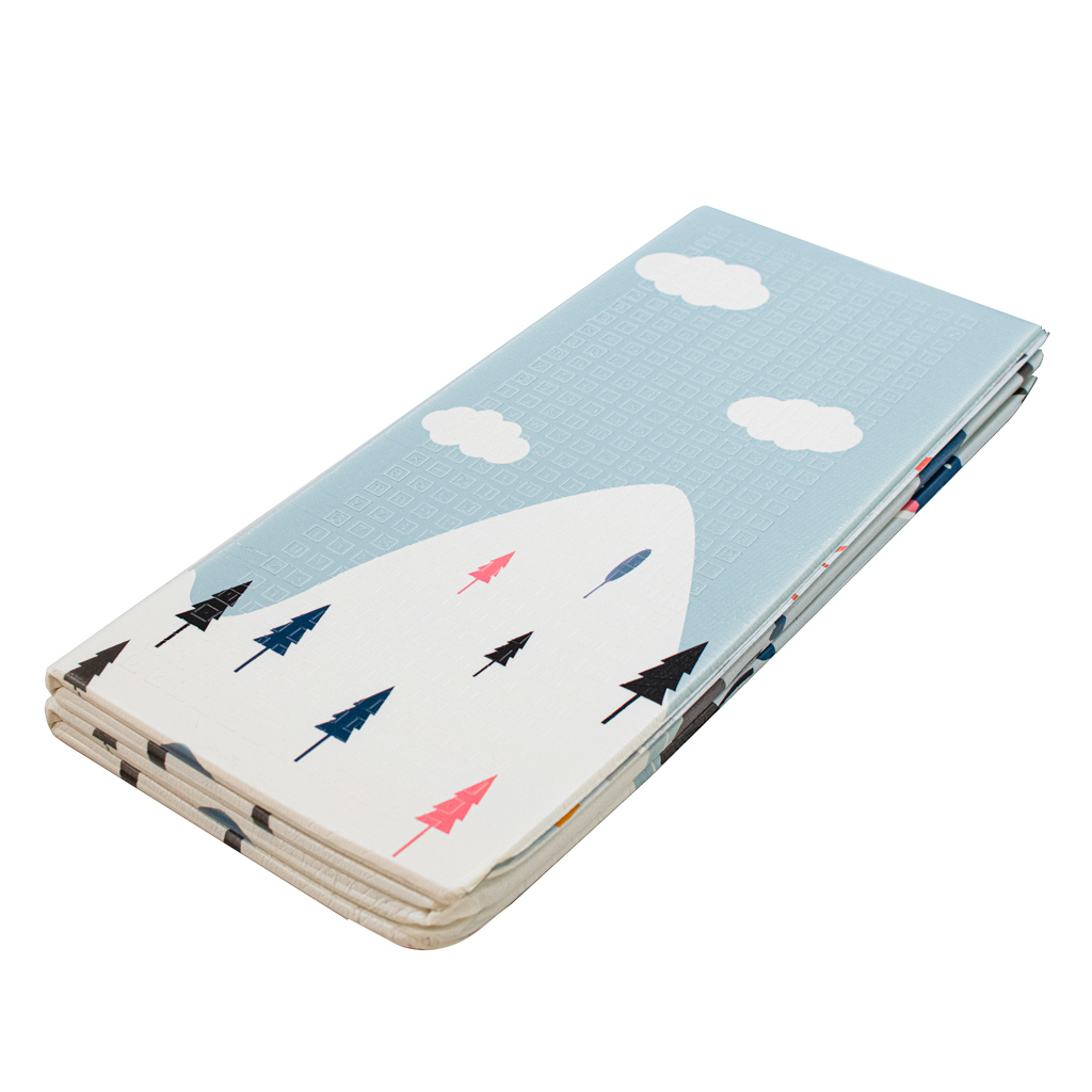 Edukativna prostirka za djecu cesta/šuma 177x158x0,8cm