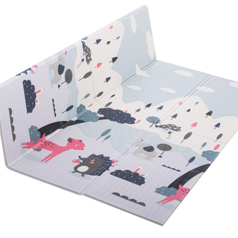 Edukativna prostirka za djecu cesta/šuma 177x158x0,8cm