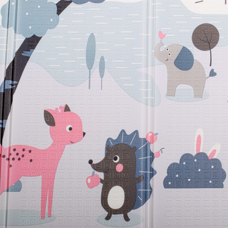 Edukativna prostirka za djecu cesta/šuma 177x158x0,8cm