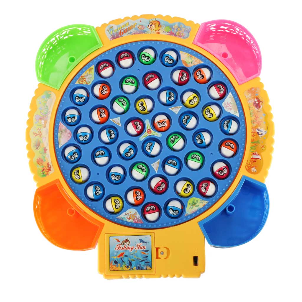 Obiteljska igra pecanje ribe 45 riba + 4 štapa