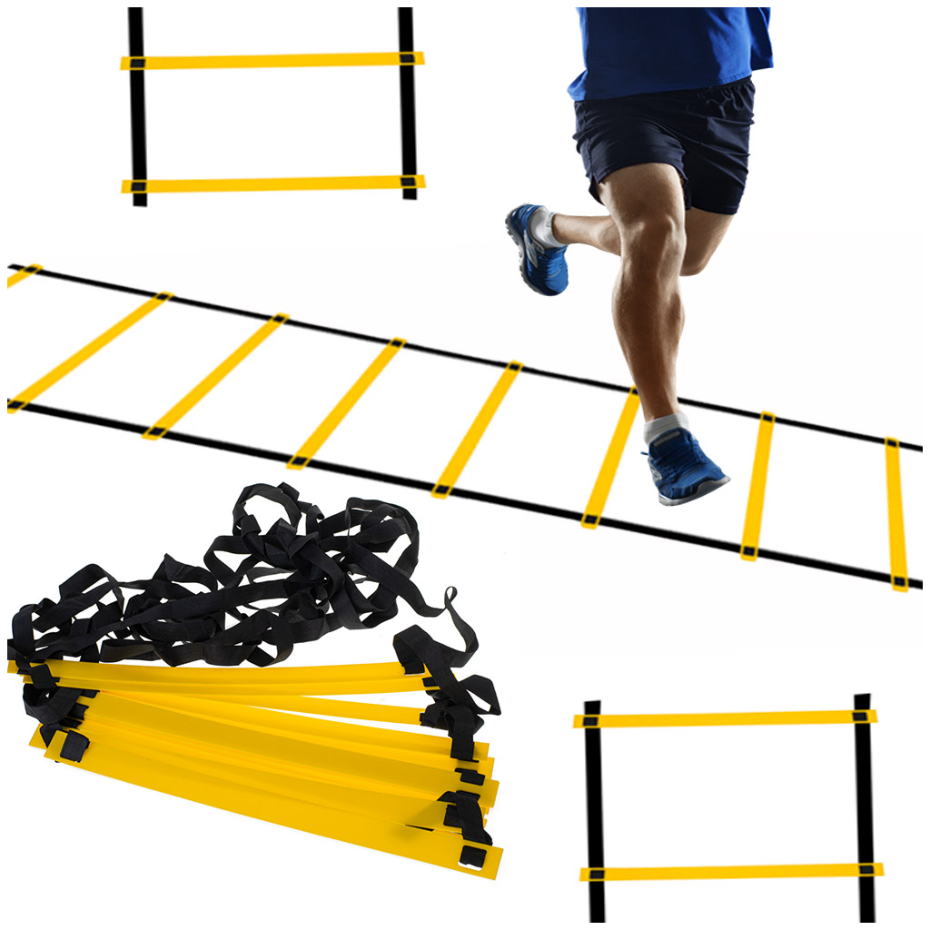 Ljestve za gimnastičke vježbe žute