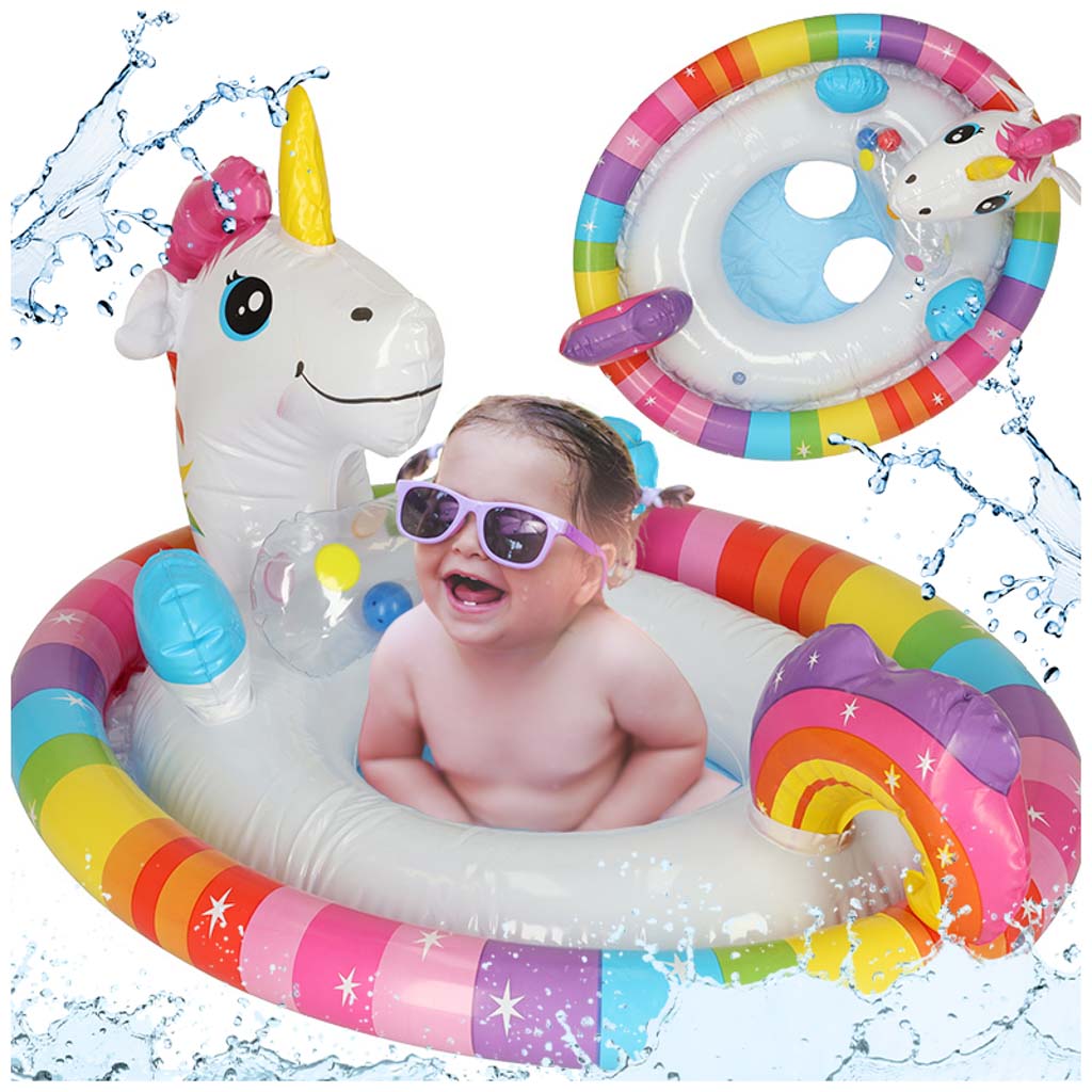 INTEX 59570 dječji ponton za plivanje kolut s jednorogom