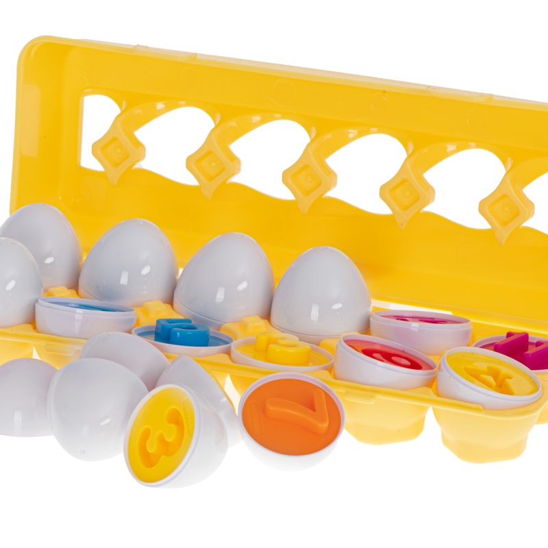 Edukativna jaja puzzle sorter brojevi 12 kom