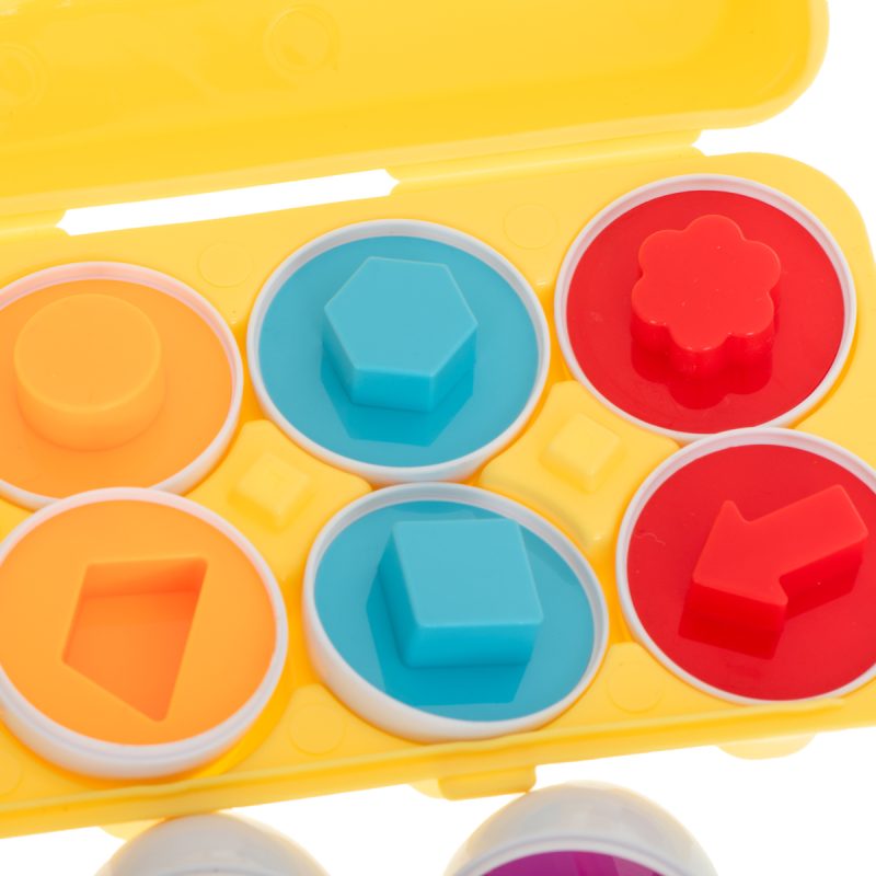 Edukativna jaja puzzle sorter oblici 12 kom