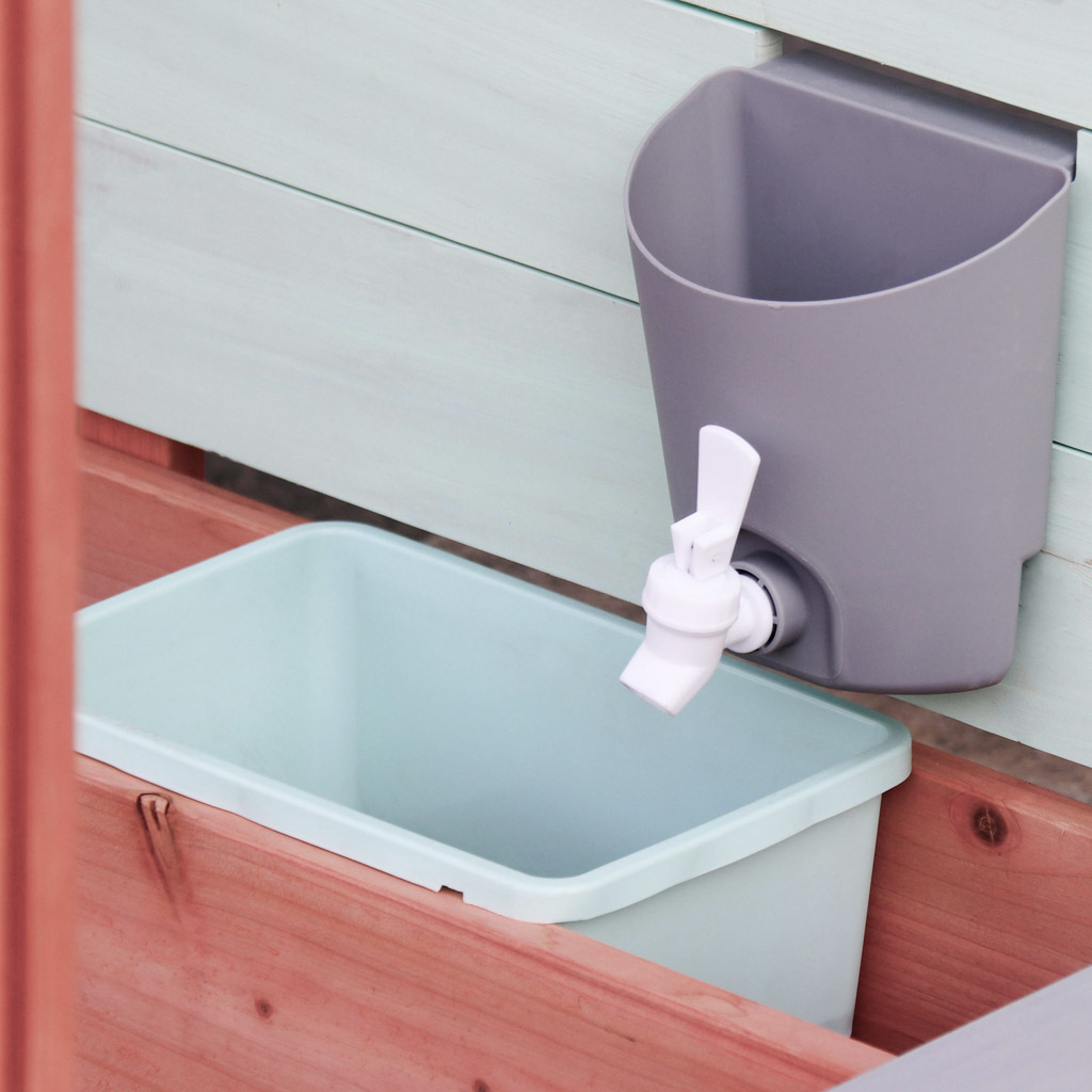 Drveni pješčanik s krovom 360°LULILO Sablo 120cm