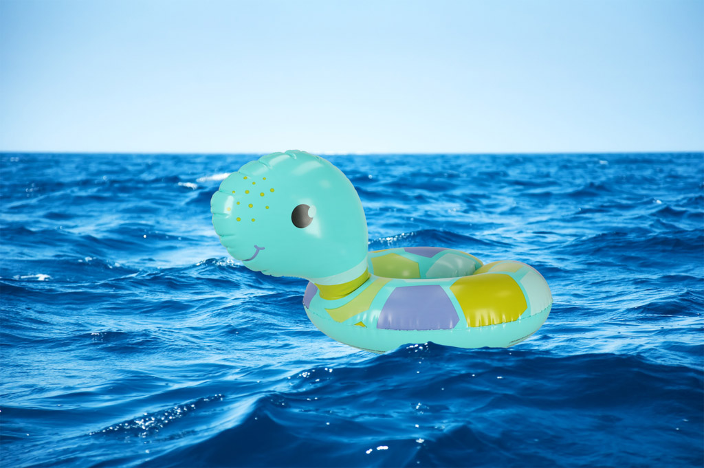 BESTWAY 36405 Kornjača kolut za plivanje na napuhavanje 3-6 godina 30kg