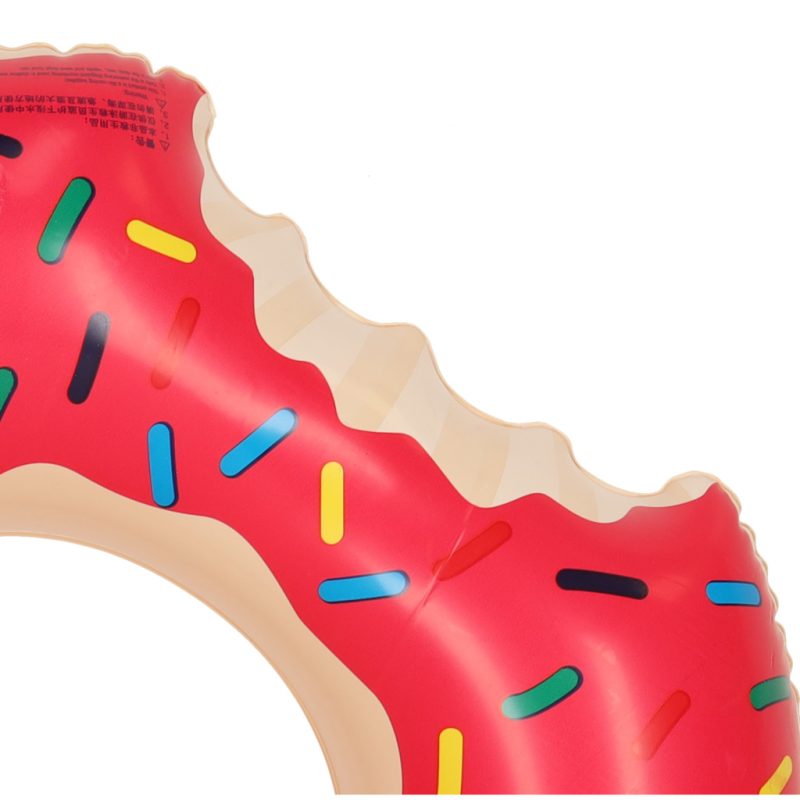 Kolut za plivanje na napuhavanje za djecu 50cm roza donut