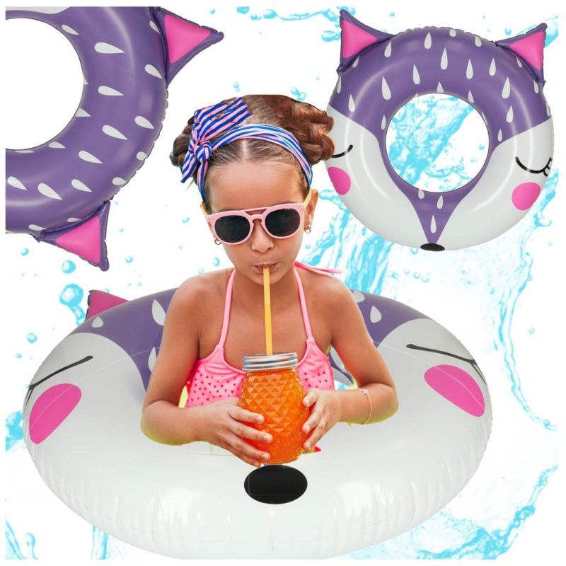 Kolut za plivanje za plažu na napuhavanje lisica 80cm max 60kg