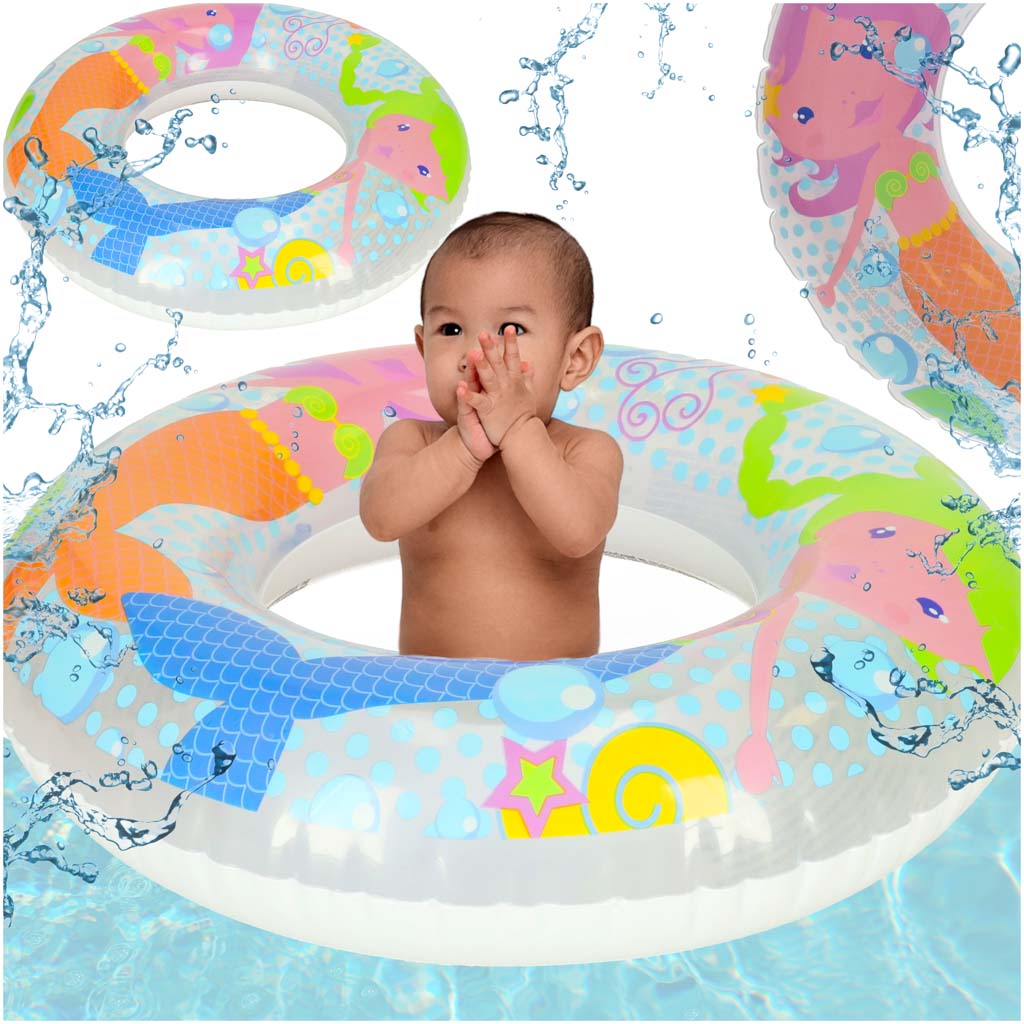 Napuhani kolut za plivanje Sirena za plažu 60 kg BESTWAY 36113 51 cm