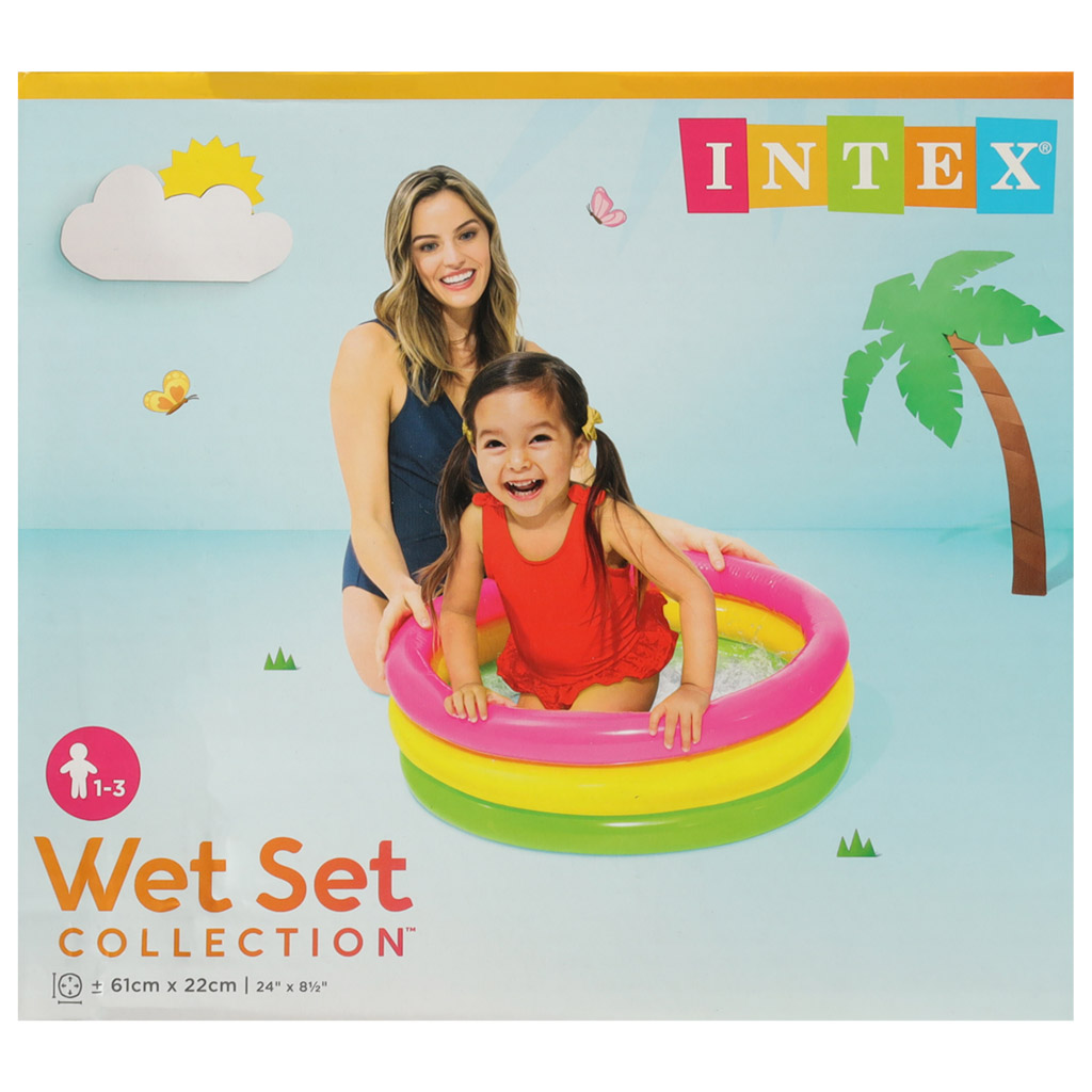 INTEX 57107 Dječji vrtni bazen duga