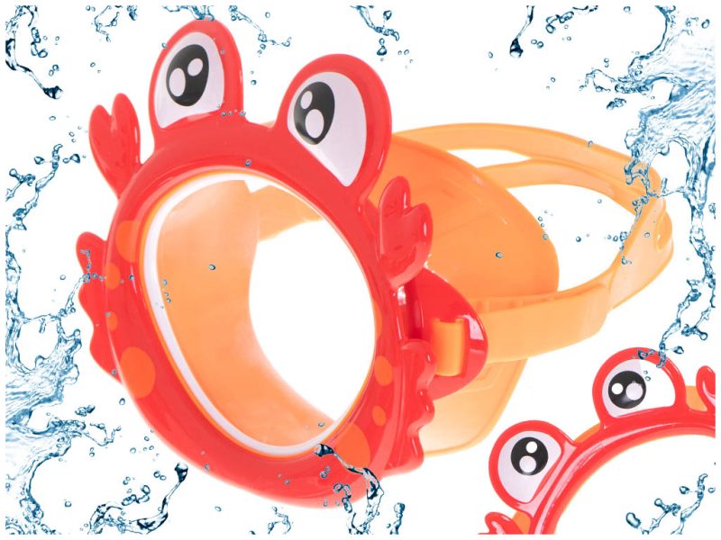 Maska za ronjenje za djecu s motivom raka