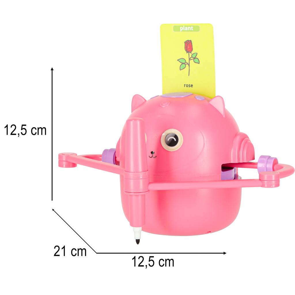 Edukativni robot za crtanje roza