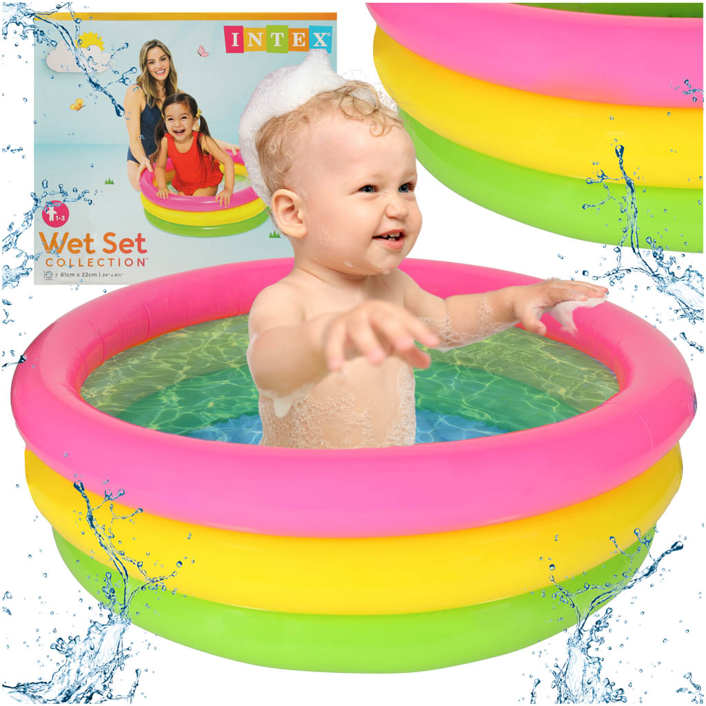INTEX 57107 Dječji vrtni bazen duga