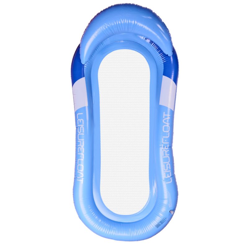 Madrac na napuhavanje s mrežom, ležaljka za vodu, bazen, plavi