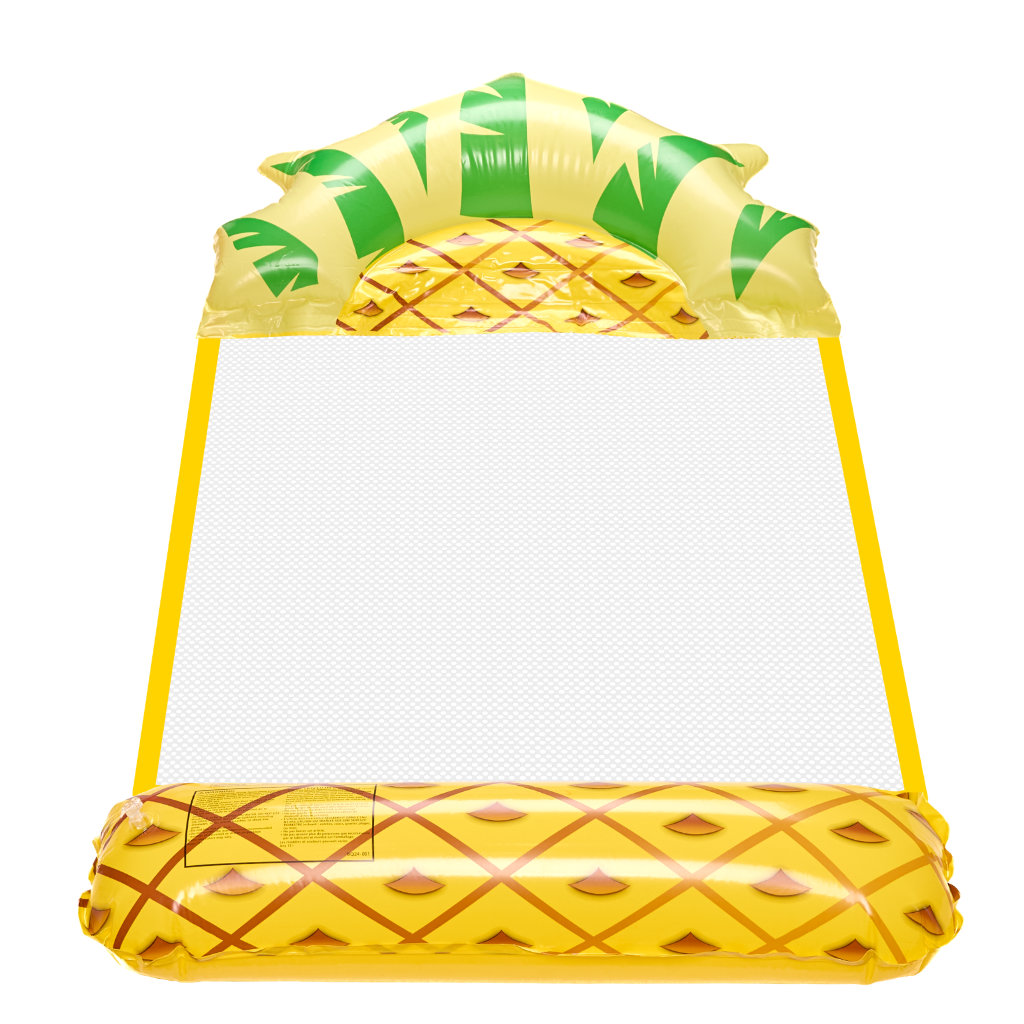 Napuhanac na plažu, madrac s mrežom, ležaljka za vodu, bazen, ananas