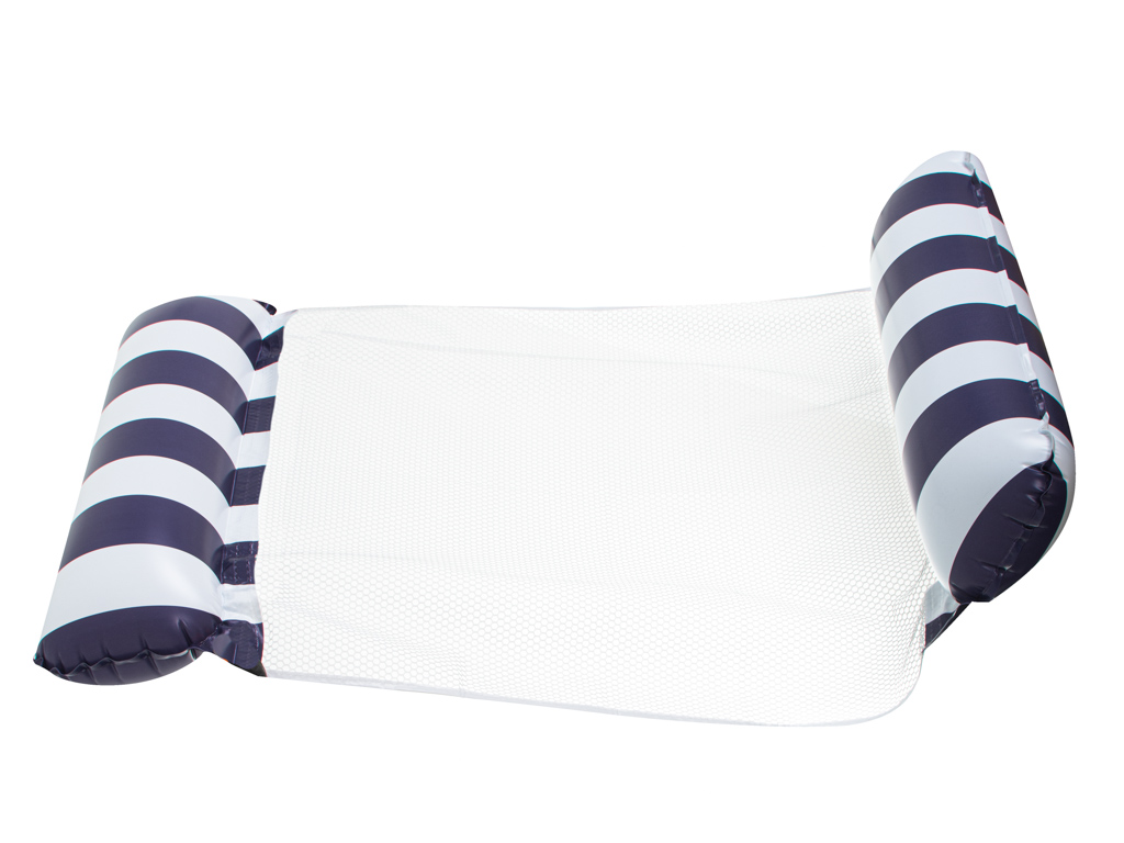 Napuhanac na plažu, madrac s mrežom, ležaljka za vodu, 120x70cm, tamno plavi