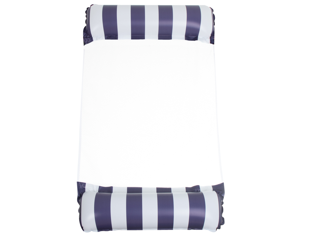 Napuhanac na plažu, madrac s mrežom, ležaljka za vodu, 120x70cm, tamno plavi