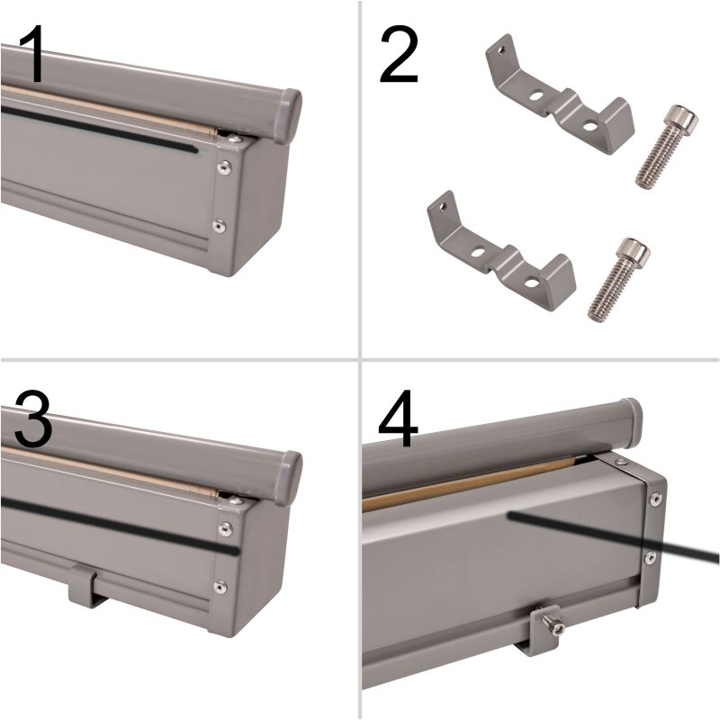 Bočna tenda za terasu s uvlačivim zaslonom 180 x 400 cm bež